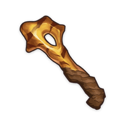 Fragmento de osso fossilizado