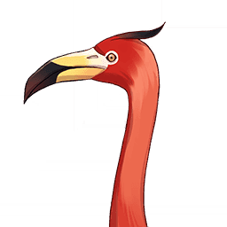 Red Flamingo image