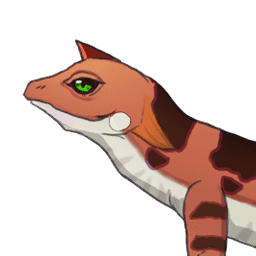 Red Horned Lizard image