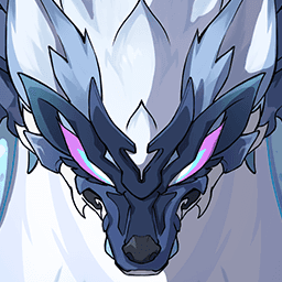 Radiant Glacial Wolf image